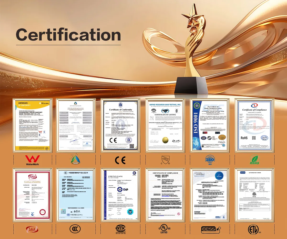 Textured Marble-Look Ceramic Basin certifications Textured Marble-Look Ceramic Basin certifications